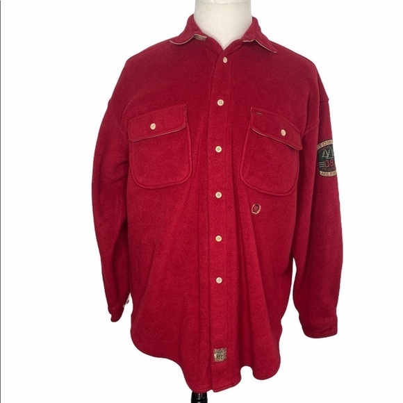 Tommy Hilfiger Other - Tommy Hilfiger Outdoors Expedition Fleece Shirt Vintage